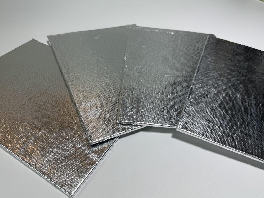 Aerogel Glass Fibre Fire Blanket-Aluminium-Coated
